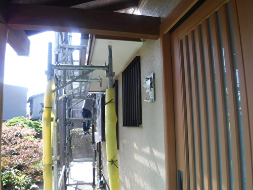M様邸の外部塗装工事② アイキャッチ画像