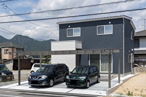 車庫入れが楽な土地で趣味を楽しむ家 アイキャッチ画像